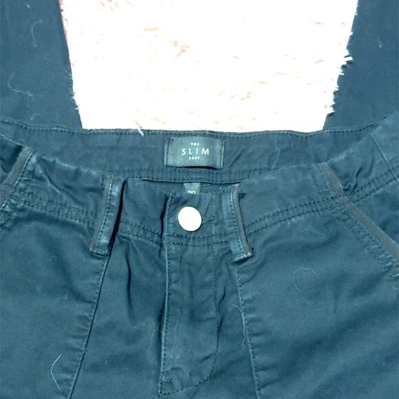 WHBM Black Pret-A-Pedi Slim Crop, Size 00 - Picture 6 of 6